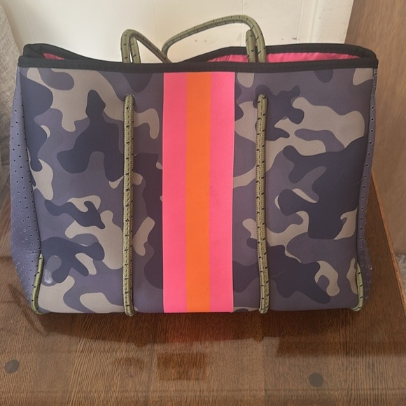 Greystone neoprene 2pc large tote bag - Picture 2 of 3